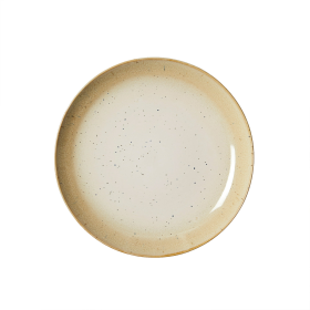 Better Homes & Gardens Sorrell Beige Reactive Stoneware Salad Plate Round 8"D