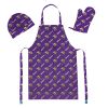 Vikings 3PC Set - Apron; Mitt; Hat