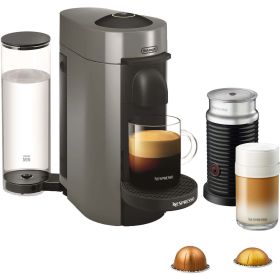 Coffee and Espresso Maker Bundle with Milk Frothier