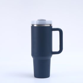 304 Stainless Steel Vacuum Cup Second Generation 40oz Cup (Option: No 3 Storm Ocean Blue-40oz)