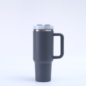 304 Stainless Steel Vacuum Cup Second Generation 40oz Cup (Option: No 12 Charcoal-40oz)